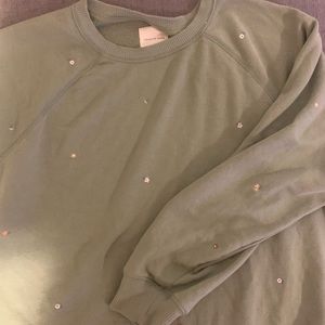 American Eagle Floral Crewneck